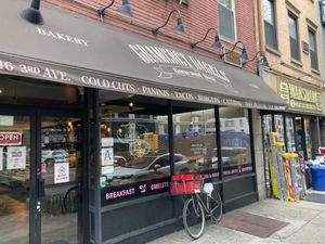 Front at Gramercy Bagels in New York City