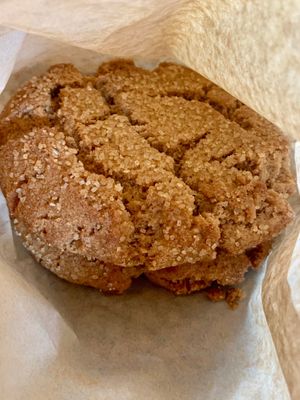 Forget the kind of cookie but it was delicious at Coffee Fox in Savannah