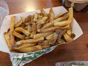 Fries at Agapé Mediterranean in Plain City