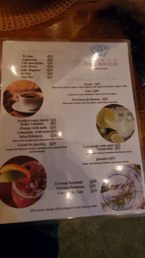 .e u at La Casa de Enrico in Flores