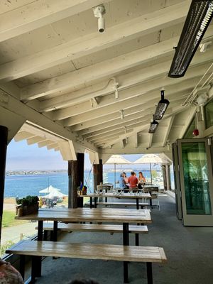 The views!  at Malibu Farm in San Diego