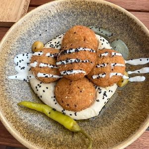 Falafel Plate   at The Hummus Connection  in Nuremberg