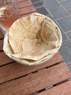 Pita Bread  at The Hummus Connection  in Nuremberg