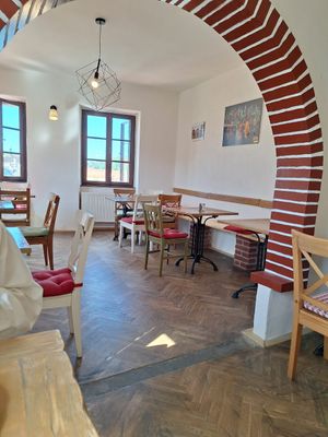  at Pizzeria Liberta in Cesky Krumlov