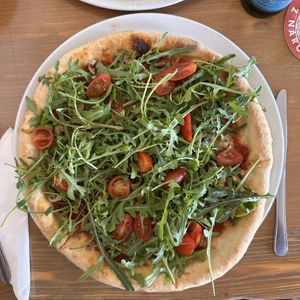 1 Vegan pizza  at Pizzeria Liberta in Cesky Krumlov
