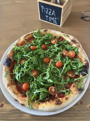 Pizza time!  at Pizzeria Liberta in Cesky Krumlov