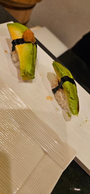  at sushi bar fish 4 u in Tokyo