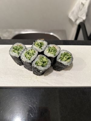   at sushi bar fish 4 u in Tokyo