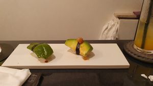  at sushi bar fish 4 u in Tokyo