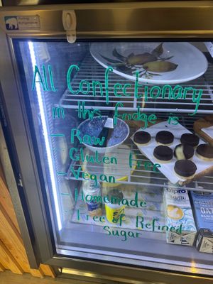 Vegan confections  at Pig & Leaf  in Dingle