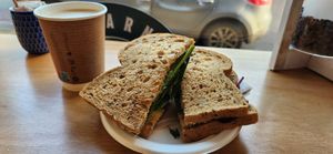 Veggie sandwich at Pig & Leaf  in Dingle