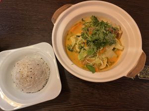 Rotes Curry mit Tofu   at An Lac Chay in Landshut