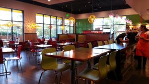inside at Veggie Grill in Laguna Niguel