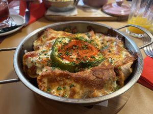 Fajitas (vegetarian)  at Planalto in Canhas