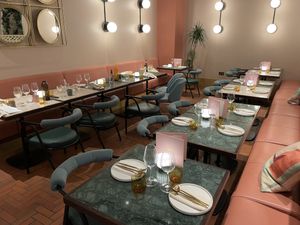 Upstairs room  at Kapara in London