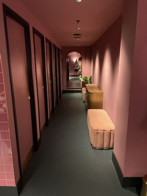 Trendy toilet !  at Kapara in London