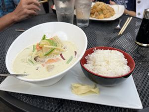 Vegetable curry  at Bamboo House in Frenchtown