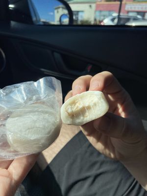 coconut mochi!  at Bambū Desserts & Drinks in Orlando