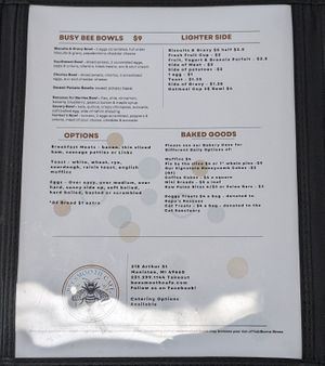  at BeeSmooth Cafe in Manistee