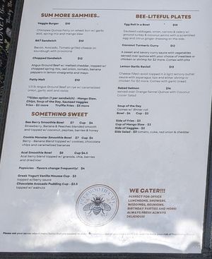  at BeeSmooth Cafe in Manistee