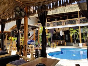 Inner Courtyard at Praia Amador in Panama City