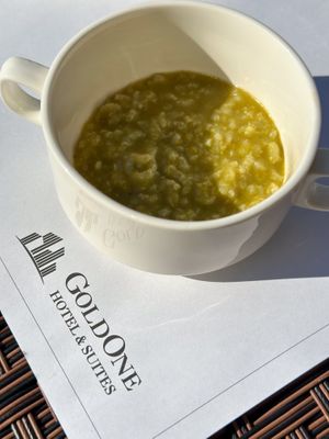 Are you an abalone lover? This abalone porridge is a posh Jeju breakfast item that you ought to try! We cook them daily fresh!
Available at La Scala breakfast everyday!
La Scala buffet (Opens 7:30 - 10:30) at La Scala   in Jeju