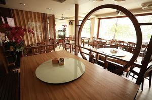 The restaurant  at Xin Yi Vegan Restaurant in Taipei