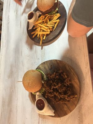 soul burger jackfruit patty   at Soul Food  in Sigiriya