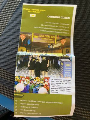   at Cua Dai Central Restaurant in Hoi An