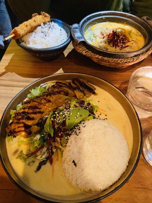 Vegan duck xmas special/ peanut lover  at Cham  in Hamburg