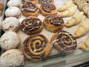 vegan danishes  at Bakery Bakery - Basel SBB in Basel