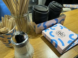 table  at Bakery Bakery - Basel SBB in Basel