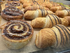 raisin rolls & more  at Bakery Bakery - Basel SBB in Basel
