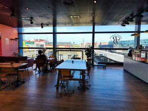 Seating at Bakery Bakery - Basel SBB in Basel