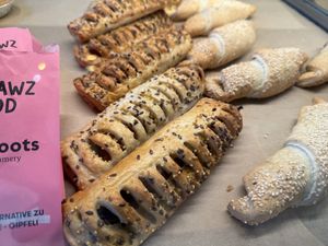 sausage roll  at Bakery Bakery - Basel SBB in Basel