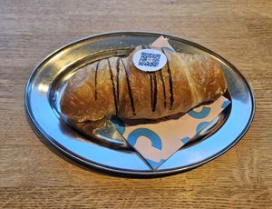 Chocolate croissant at Bakery Bakery - Basel SBB in Basel
