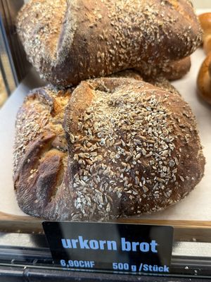 bread loafs  at Bakery Bakery - Basel SBB in Basel
