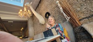 Every cafe should have a giraffe 🦒! at Lumi in North West London