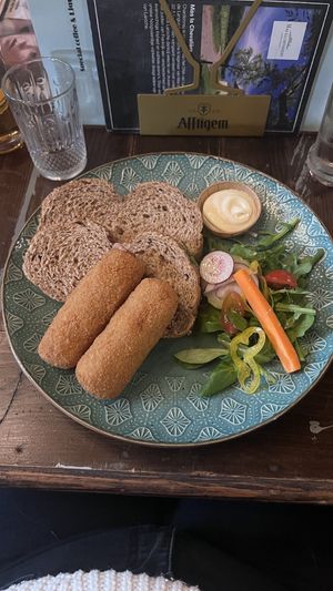 Vegan kroketten  at Bosloods 1873 in Vorden