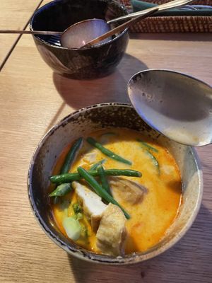 Red curry bowl  at Chay Vegan Göttingen in Gottingen