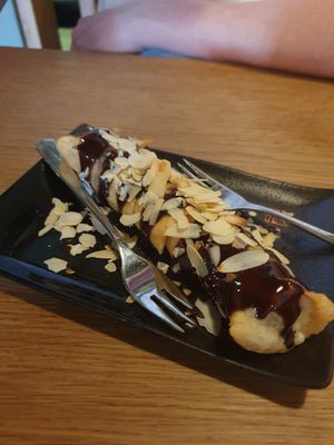 Gebackene Banane at Chay Vegan Göttingen in Gottingen