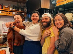 The team! at Pequeno Café e Bistrô - Príncipe Real in Lisbon