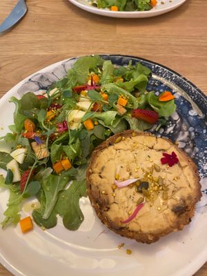 Quiche  at Pequeno Café e Bistrô - Príncipe Real in Lisbon