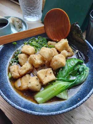 Tofu ramen at Suki Suki in Manchester