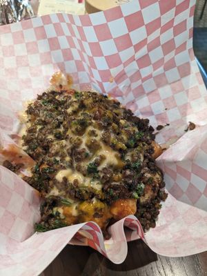Junkie tots at Vegan Junk Food DMV - Ghost Kitchen in Silver Spring