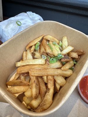 Salt and pepper fries - they were good!   at Bubbie's in Arlington