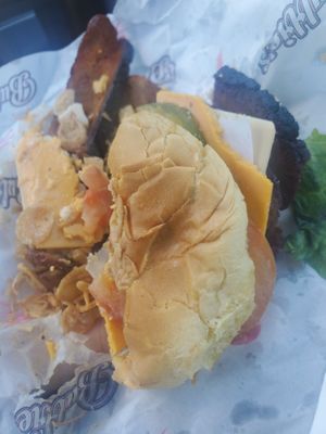 Wax paper at Bubbie's in Arlington