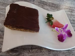 Snickers brownie at The Sanibel Sprout in Sanibel