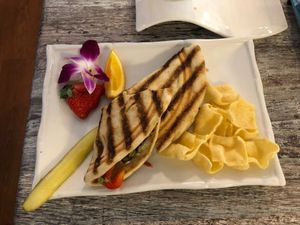 Veggie panini  at The Sanibel Sprout in Sanibel