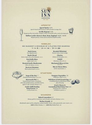   at The Sun Inn in Northampton